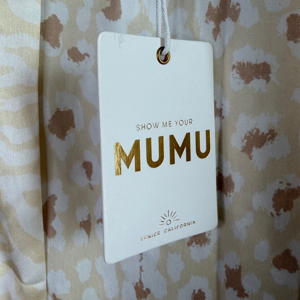 Show Me Your Mumu x Curateur Harlow Robe NWT One Size Missing Belt Ivory‎ - Picture 7 of 14
